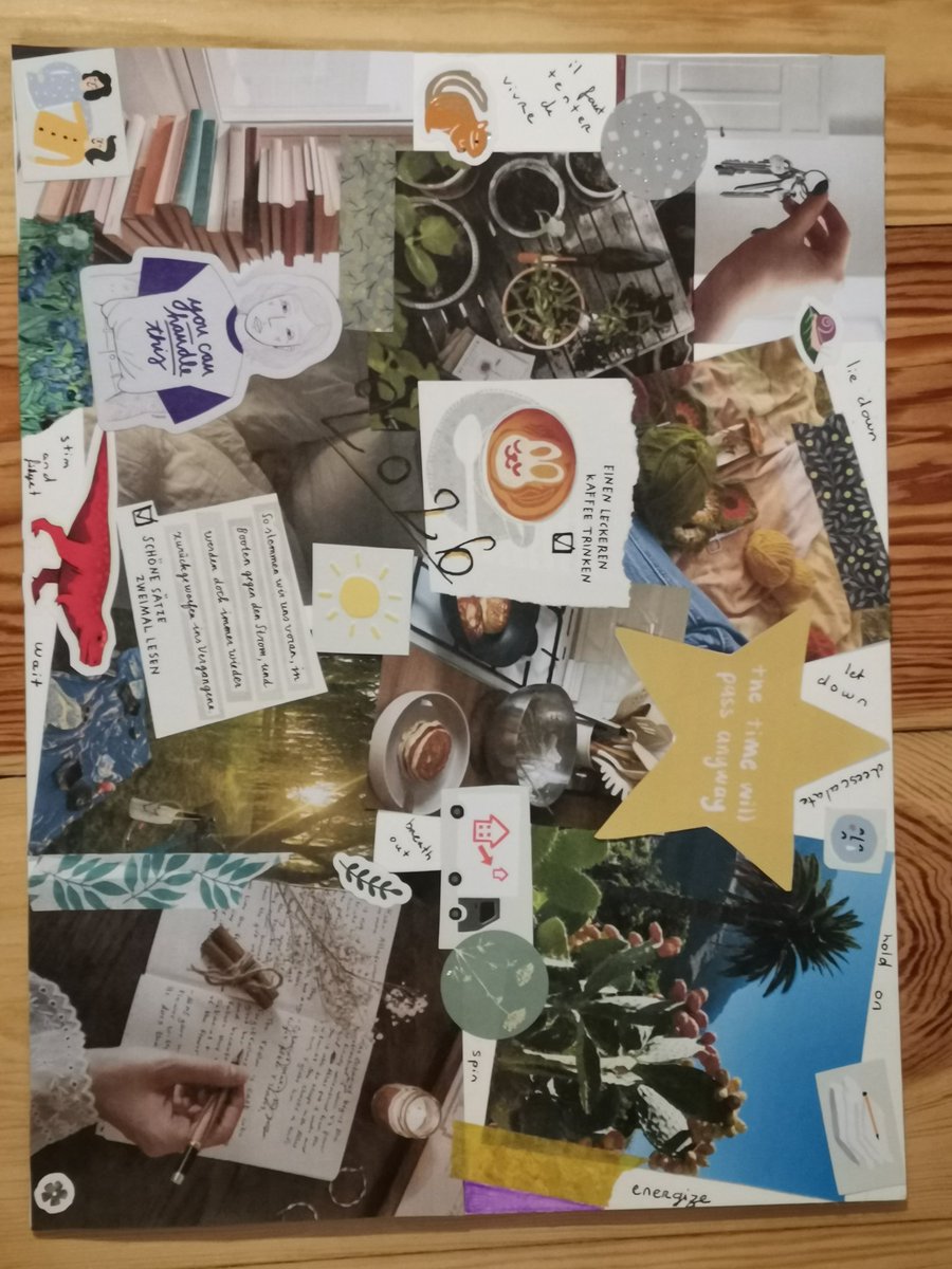 Bref, j'ai fait un vision board