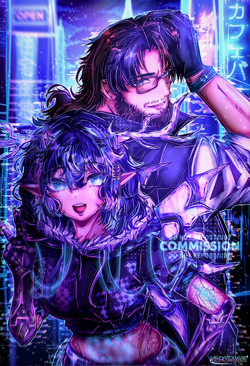 yosefuaa_x's tweet image. Commission for @ghostpuntfaesha 💙✨

Open for #artmoots ✨

#VGenComms #VGenComm