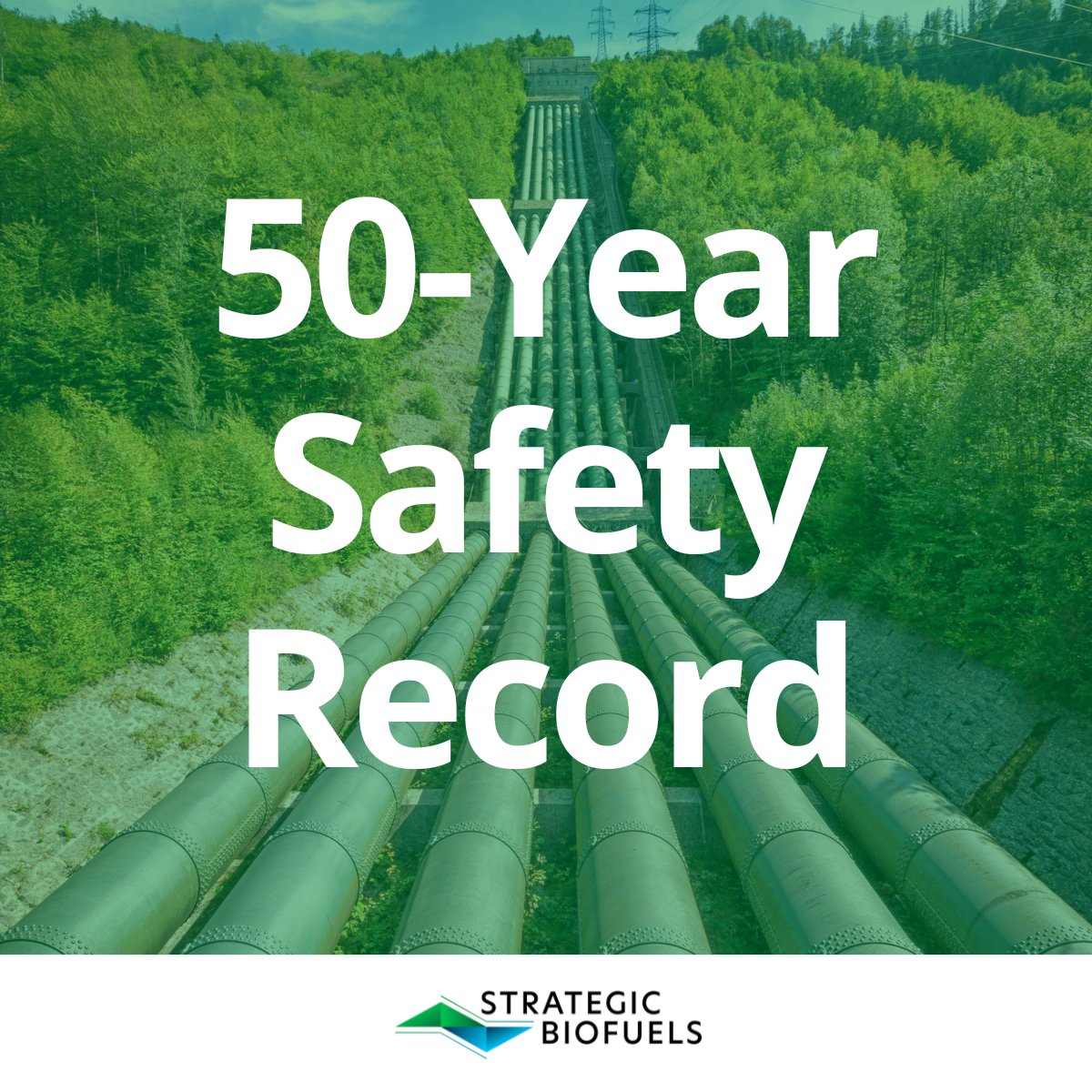 LAGreenFuels's tweet photo. CO₂ pipelines have a 50-year safety record with zero fatalities. The LGF project adds even more safeguards: small lines under 4 miles, flat terrain, shutoff valves every mile, and 24/7 monitoring. Learn more: https://t.co/Vw63KCBqxD #CCS #CarbonCapture #CleanEnergy https://t.co/umeB0qlJhr
