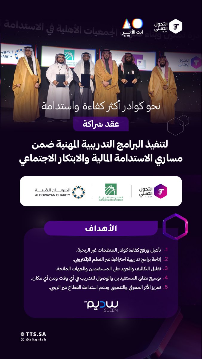 التحول التقني | TTS tweet media