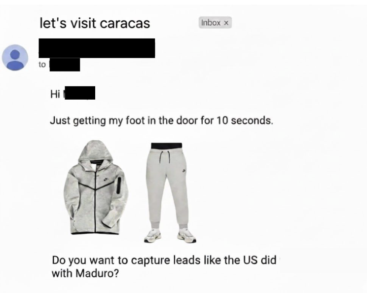 romanbuildsaas's tweet photo. Please stop sending me these cold emails 😂 https://t.co/djyvZGrQYr