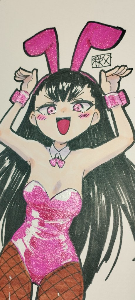 ラメ筆ペンなる物を入手したのでおよそ8年ぶりのアナログお絵描き 