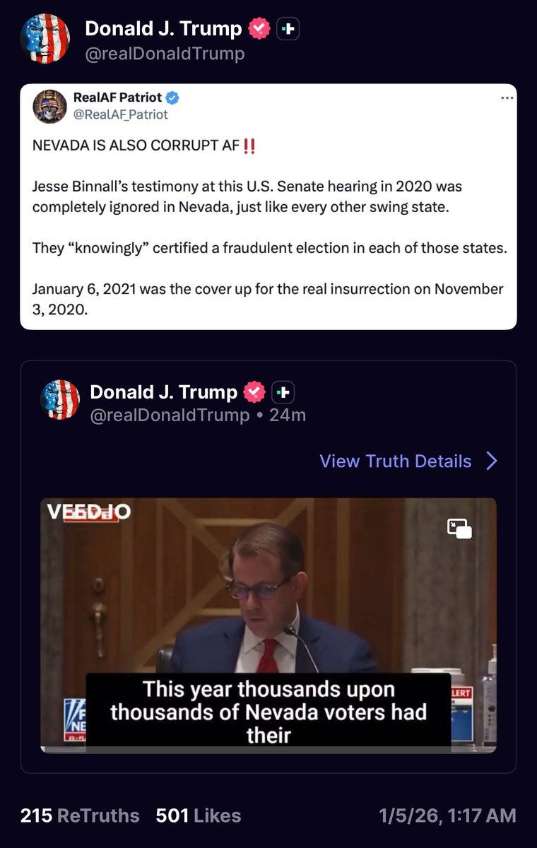 OK, I told myself I wasn’t going to post this myself, but I’m proud of myself!

I got my first re-post by <a href="/POTUS/">President Donald J. Trump</a>‼️

And he posted it at 1:17 🐸 KEK!