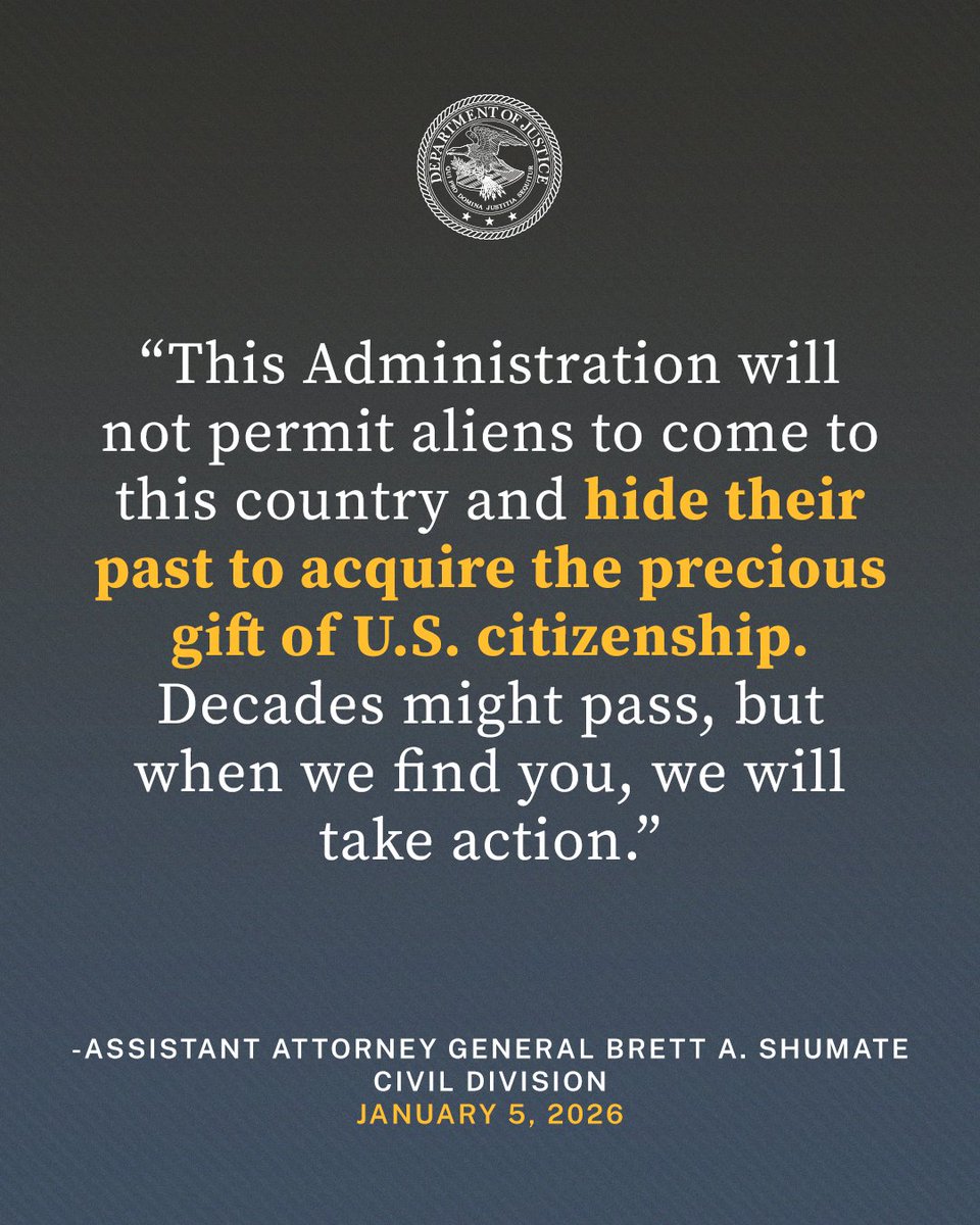 DOJ Civil Division tweet media