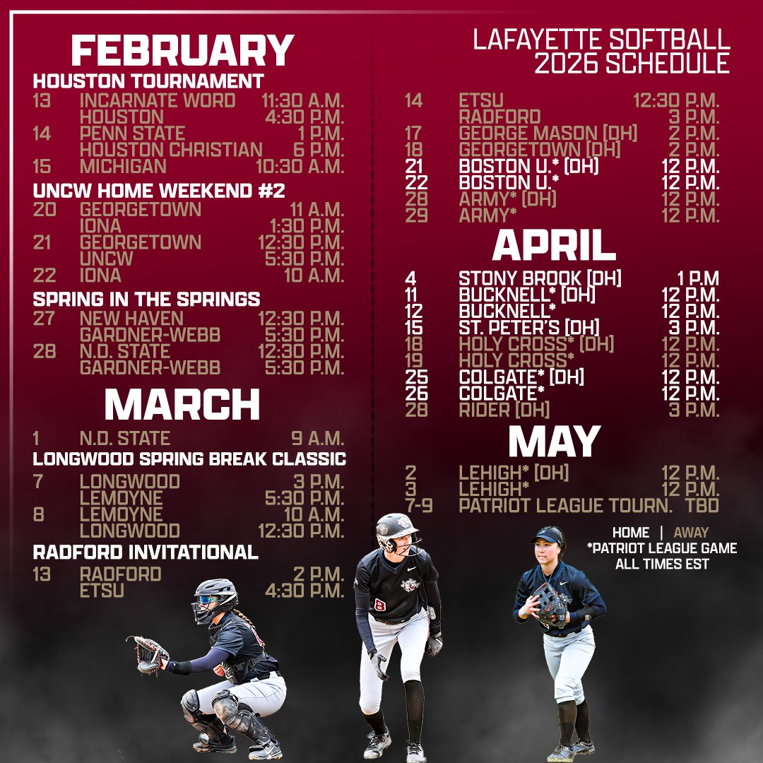 Lafayette Softball 🥎 tweet media