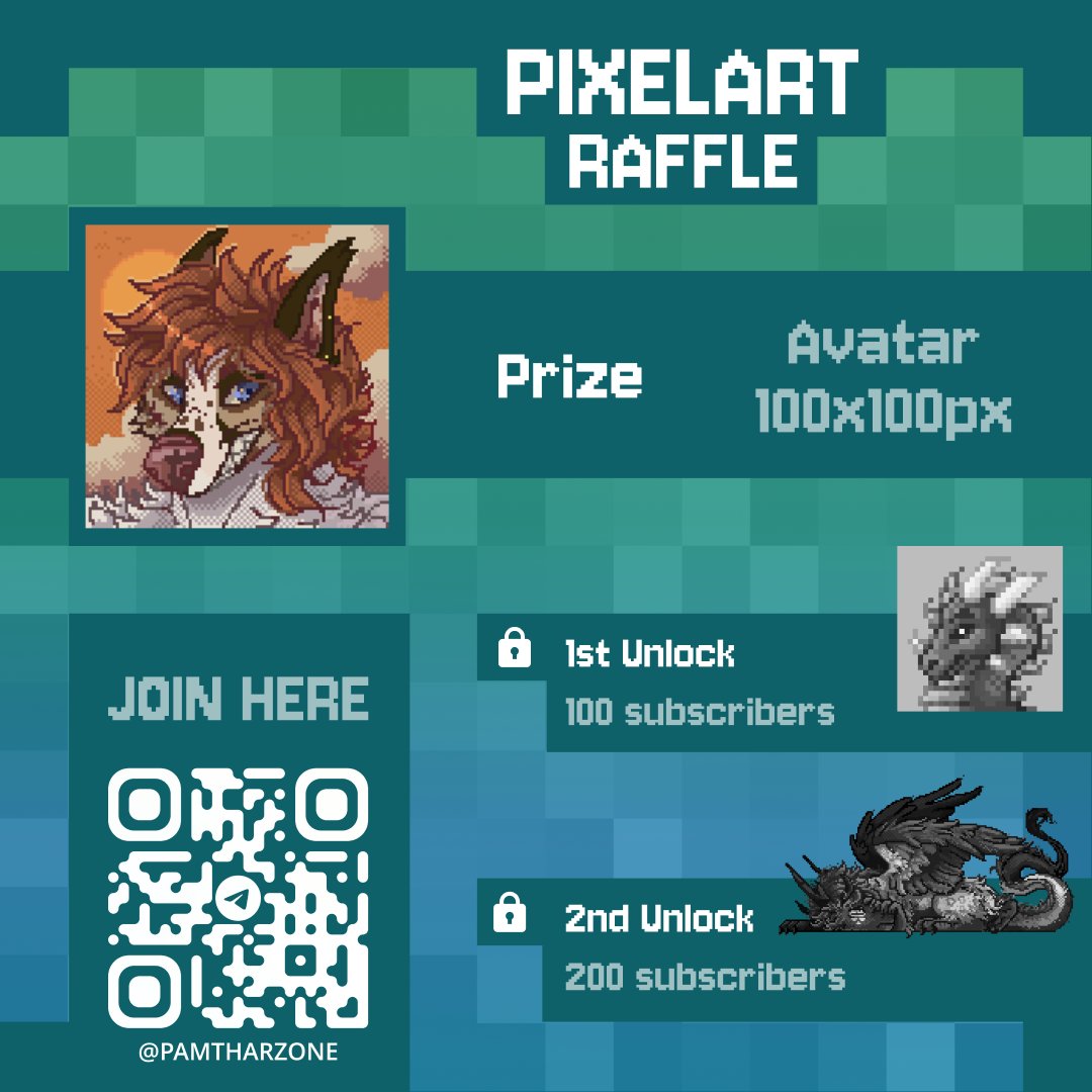 Whaaat, you can get things for fReE?! DDD:

#pixel #pixelart #raffle