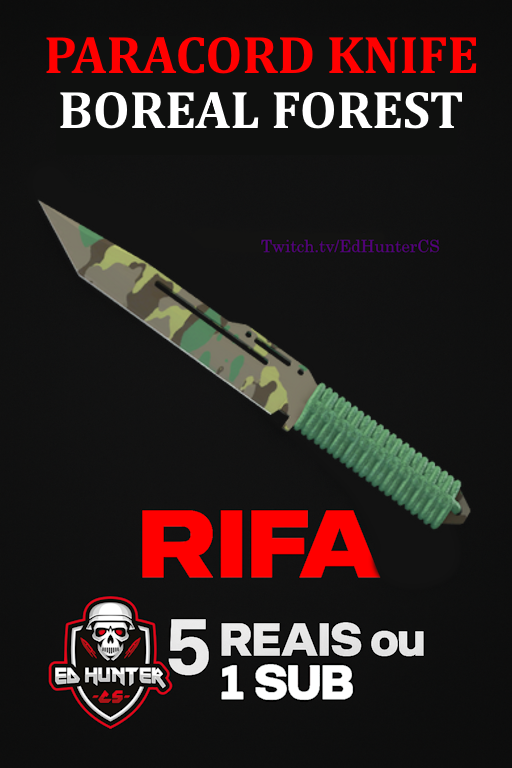 🚨 Ano novo RIFA nova 🚨

Sub ou Gift Sub = 1 número
100 Bits = 1 número
5 Reais = 1 número

📺 Twitch.tv/EdHunterCS