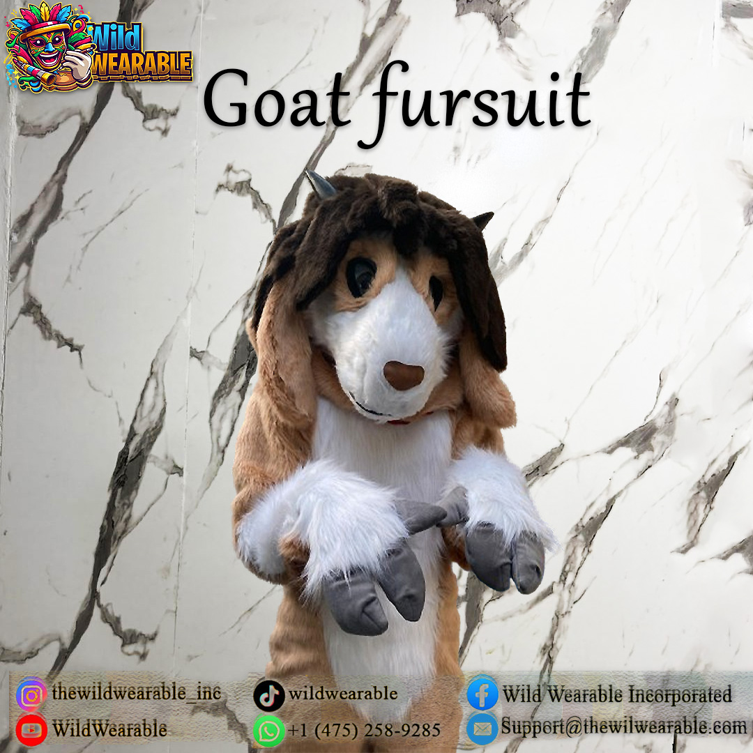 UNLEASH YOUR INNER GOAT 🐐🔥
Stand out with the softest, most realistic GOAT fursuit by Wild Wearable!
Handmade • Comfort Fit • 100% Showstopper Vibes

📩 DM us to order or inquire!

#GOATFURSUIT #WILDWEARABLE #FURSUITMAKER #FURSUITDESIGN #FURSUITSTYLE
#FURRYCOMMUNITY