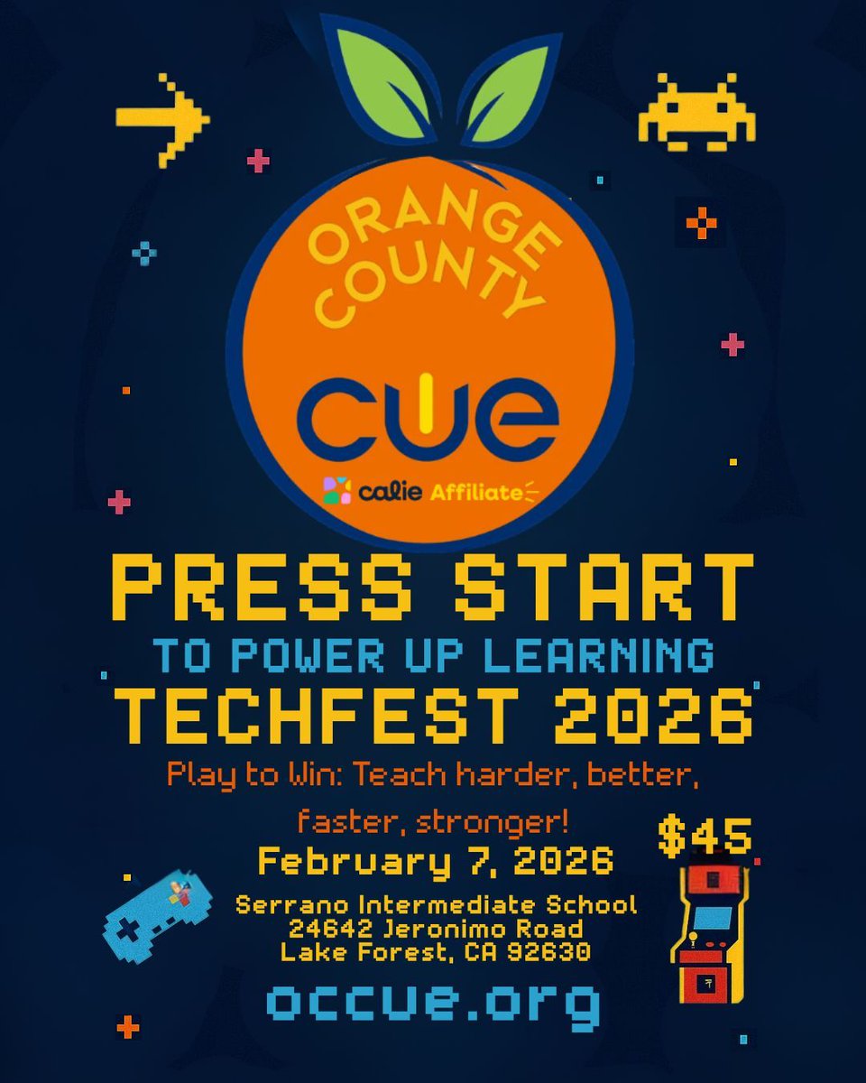 Orange County CUE tweet media