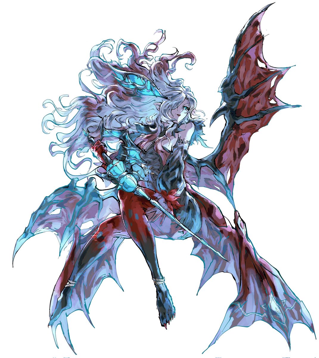 Vincentgraphart's tweet image. Rucias! Btw, i'm missing just one more monster before being done with white forest