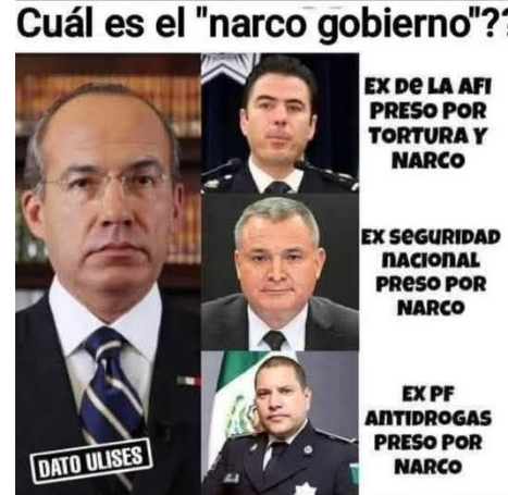 El único narco gobierno de México.