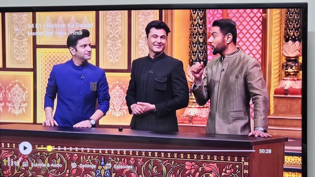 Wishing a powerhouse trio of culinary brilliance <a href="/TheVikasKhanna/">Vikas Khanna</a> <a href="/ranveerbrar/">Ranveer Brar</a> &amp; <a href="/ChefKunalKapur/">Kunal Kapur</a> an absolutely sizzling start to the new season of MasterChef India! Here’s to a season full of flavor, creativity &amp; inspiration🔥#MasterChefIndia #JodiSpecial <a href="/SonyTV/">sonytv</a> Best Wishes🤗❤️