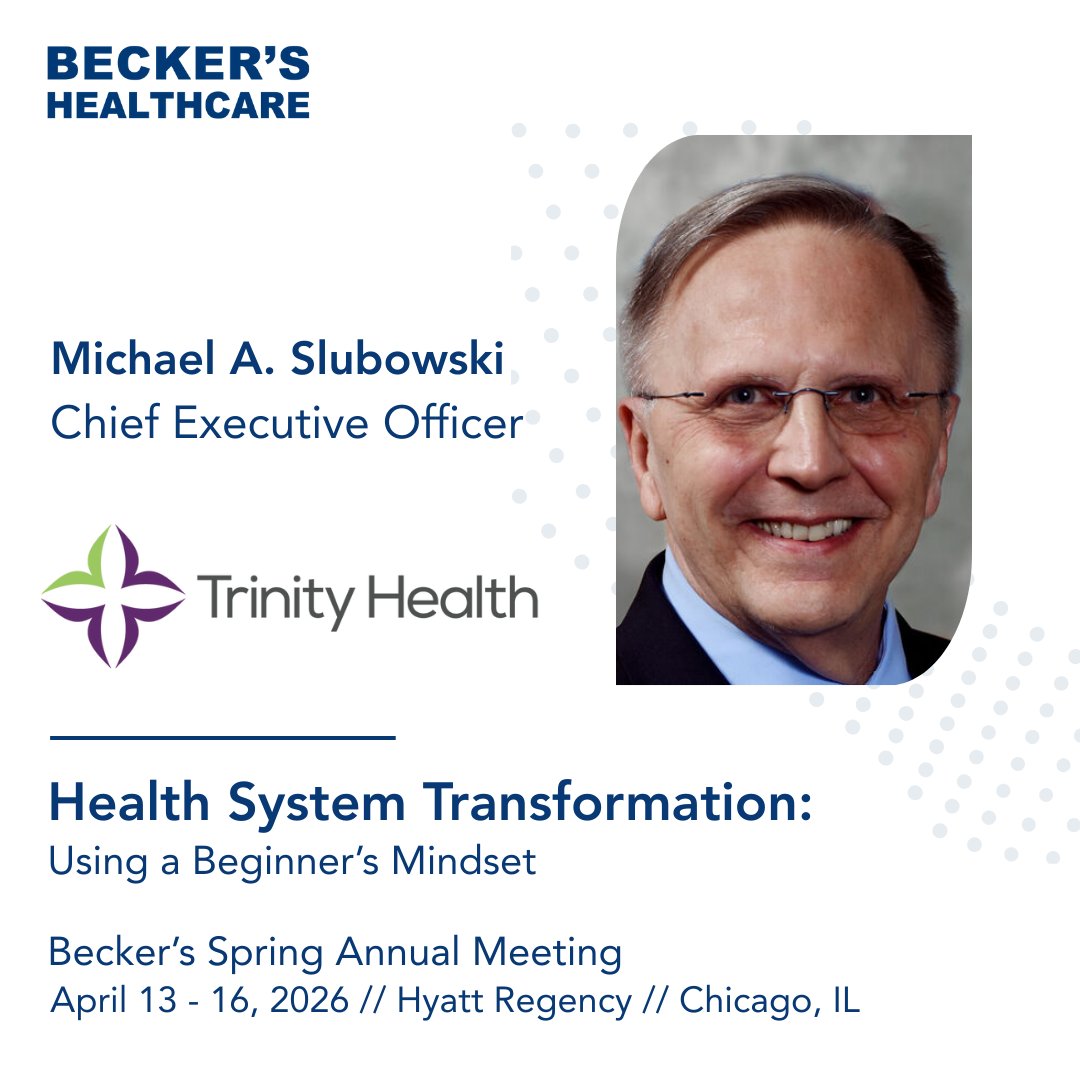 Becker's Hospital Review tweet media