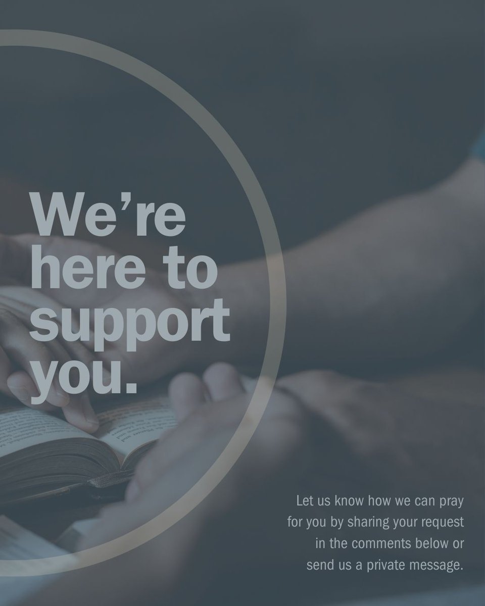 spachurch's tweet image. You matter to God—and you matter to us.
Whether big or small, we’d love to stand with you in prayer.
How can we pray for you?