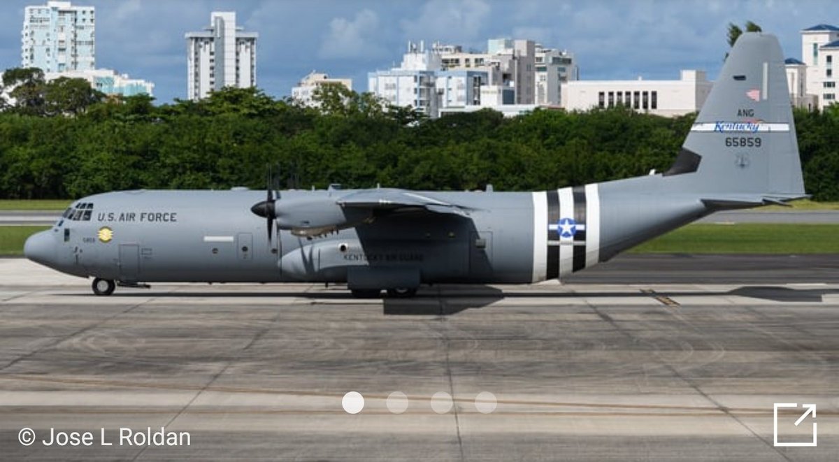 sipjack1776's tweet photo. USAF C-130J-30 Super Hercules 🇺🇲
#AE5F0D/16-5859/DERBY81
Out of Louisville ANG tracking SE, currently over The Bahamas.
@Borrowed7Time @MichaelBonet8 @FlconEYES @r4streando https://t.co/7O5E6yDjJZ
