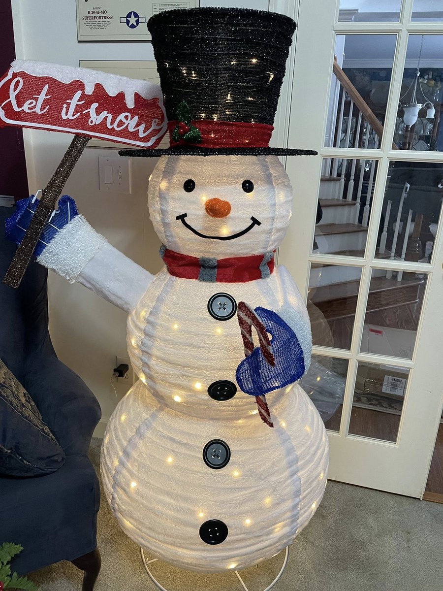 GStephenson_Wx's tweet photo. New for Christmas 2026…
I hope I don’t regret this!!! ☃️❄️🤔
#SpectrumNews1 #ncwx #NoSnow https://t.co/DITZFSaSSE