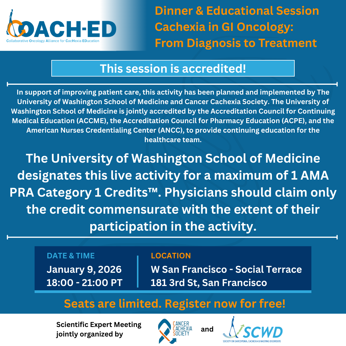 Cancer Cachexia Society tweet media