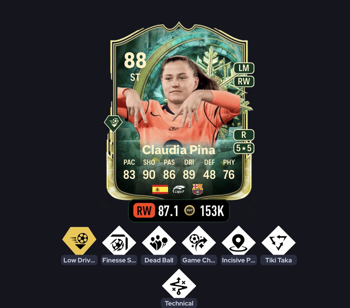🚨Most Used Cards in today’s FC PRO Open

• 🇪🇸 Pina POTM/WW (5/6)
• 🇪🇸 Yamal RTTK (5/6)
• 🇳🇱 De Jong JB (5/6)
• 🇫🇷 Abily TS (5/6)
• 🇫🇷 Theo TS (4/6)
• 🇷🇸 Vidic Unbreakables (4/6)

Do you use any of them? 🤔👇🏻 #FC26