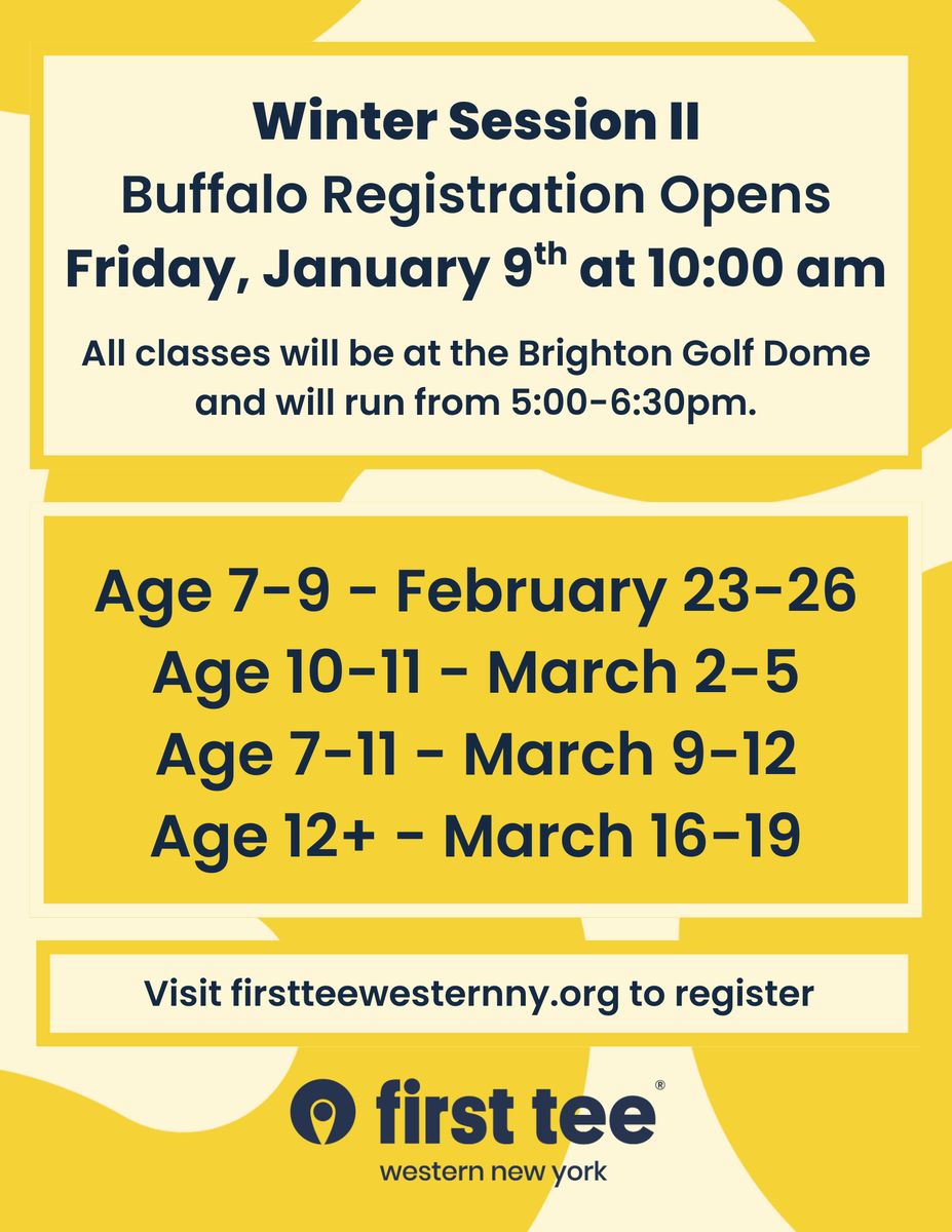 First Tee - Western New York tweet media