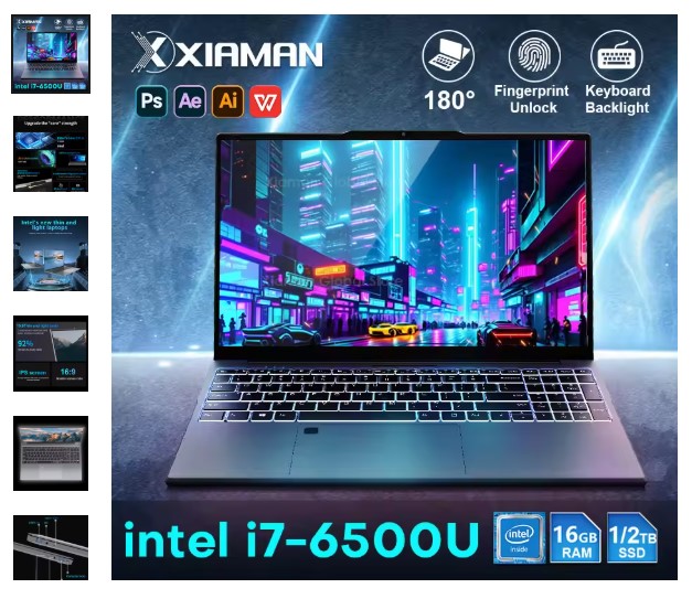 shopping_soma's tweet image. Work, play, and create faster! 
Xiaman 15.6″ Core i7 laptop delivers smooth Windows 11 performance, SSD speed, and portable power.
Get it - s.click.aliexpress.com/e/_c4W1rHRl

#Corei7Laptop
#Windows11
#GamingNotebook