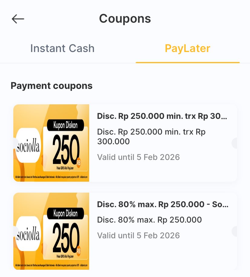 jojojoo01's tweet photo. @kimmyexp Ok lah diskon Voucher Allo Paylater .. gw buka jasa gestun aja kali yaa.. 😅😅 https://t.co/OhxVDUvRl1