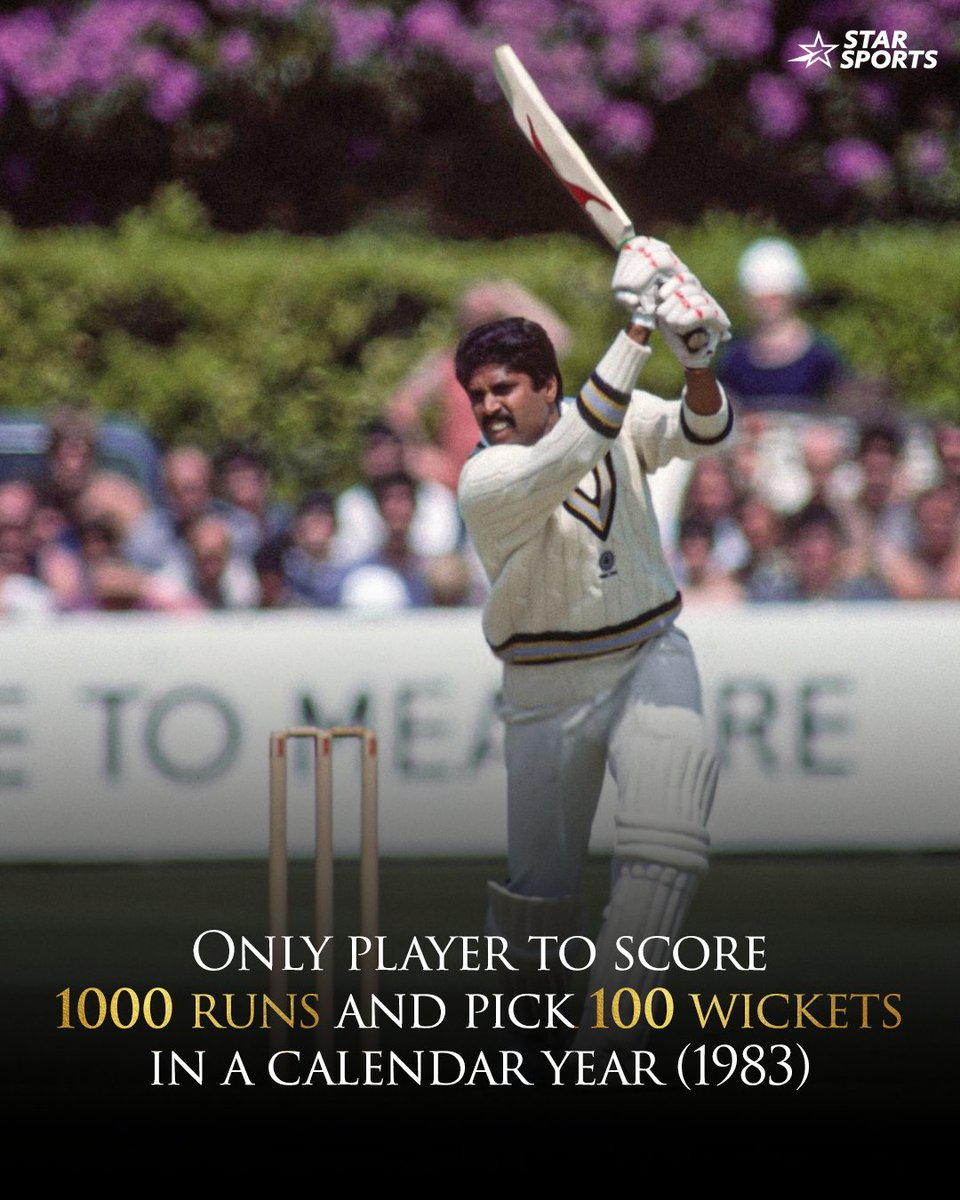 StarSportsIndia's tweet photo. To the man who made India BELIEVE! 💙

Happiest birthday, @therealkapildev 🙌 https://t.co/IRUHOLS5vh
