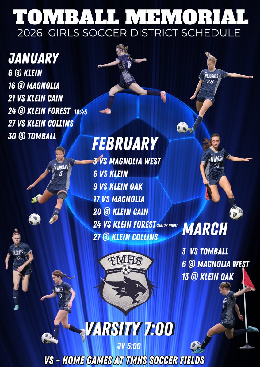 Tomball Memorial Lady Wildcat Soccer tweet media