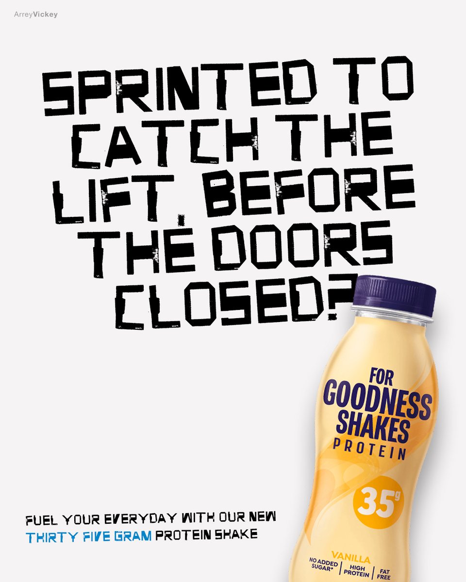 *Smiling at strangers, catching breath*
<a href="/OneMinuteBriefs/">One Minute Briefs ⏱️</a> ﾒ #ForGoodnessShakes