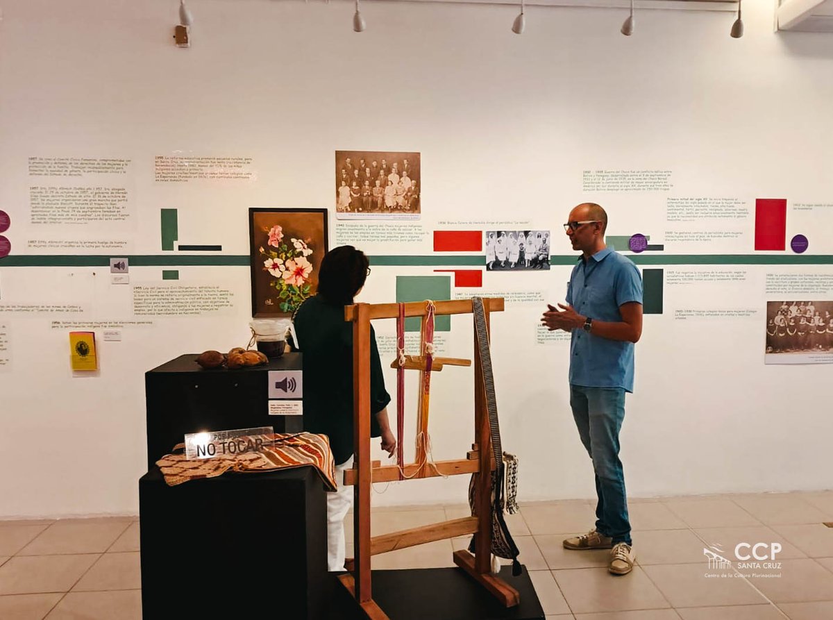 #CCP| VISITA
Iniciando este 2026 recibimos la visita de Alejandra Echazú Conitzer, la nueva presidenta de la <a href="/CulturaFCBCB/">Fundación Cultural</a> .  Fue una alegría recorrer nuestros espacios  y compartir con la nueva autoridad el modelo de gestión que llevamos adelante 🙂.