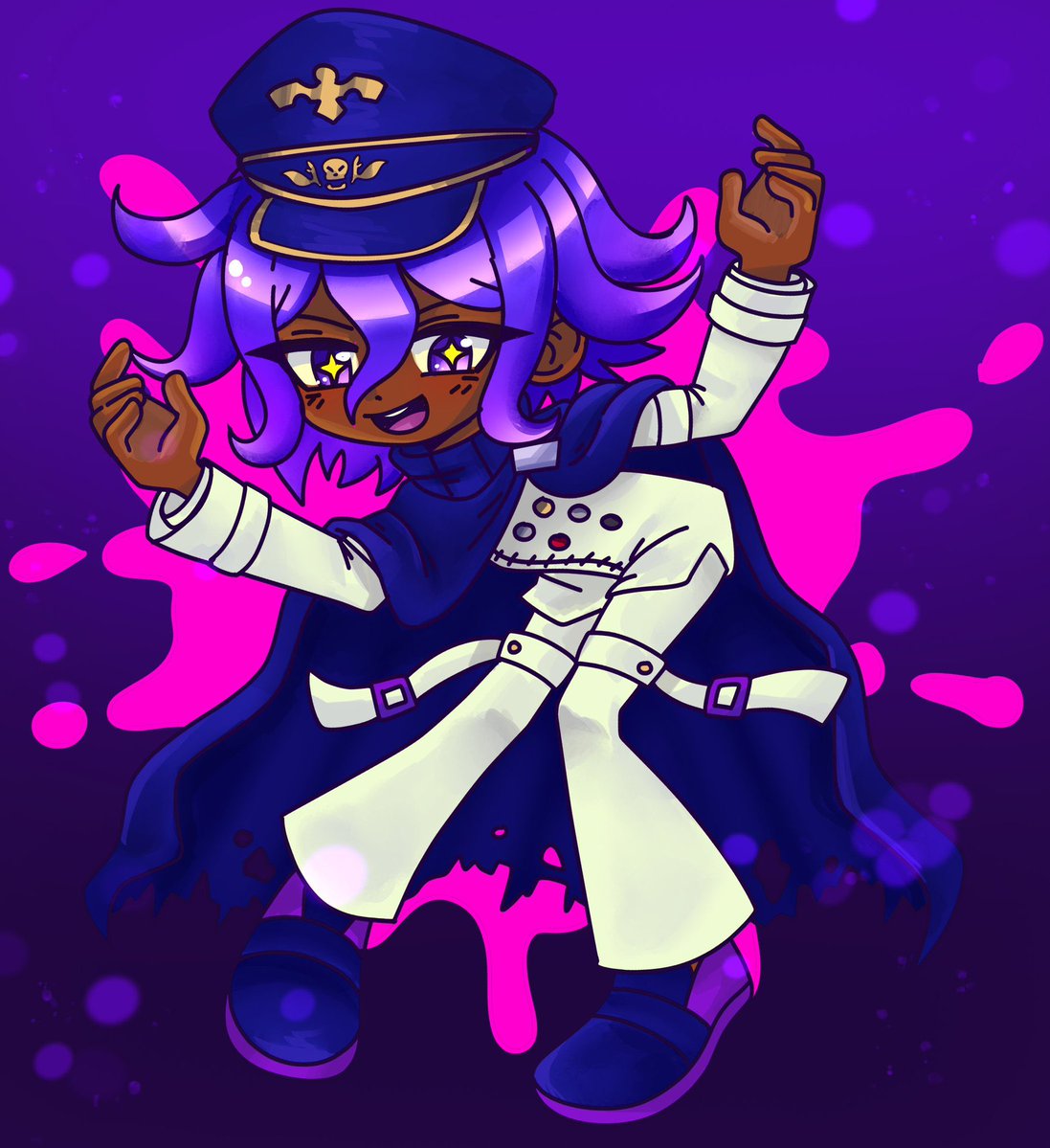 JustZuru's tweet image. kokichi rq from a while ago 🎲🏁
#drv3 #danganronpa #kokichiouma