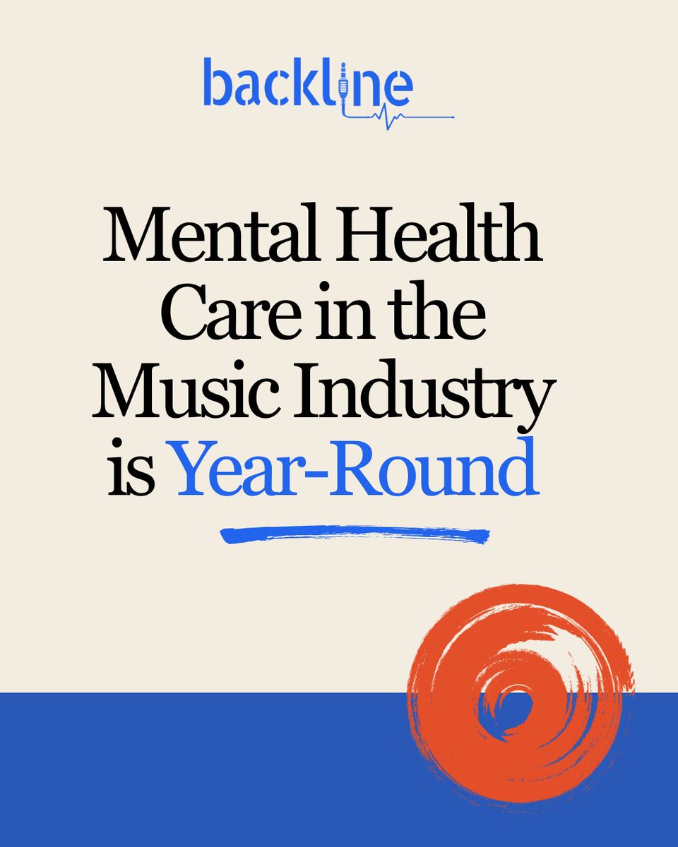 backline_care's tweet photo. However the year started for you, support is here. If you work in the music industry, you deserve care that meets you where you are. 

https://t.co/roJRXsKdt8 https://t.co/0vlNOk954E