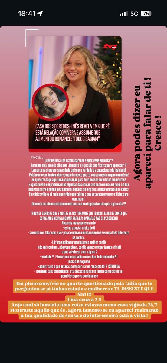 Habla mais @VeraClaudi68513 🗣️🗣️🗣️🗣️🗣️ #sstvi