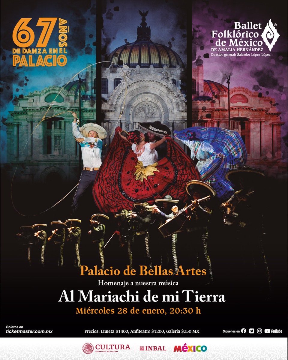 Ballet de Amalia Hdz tweet media