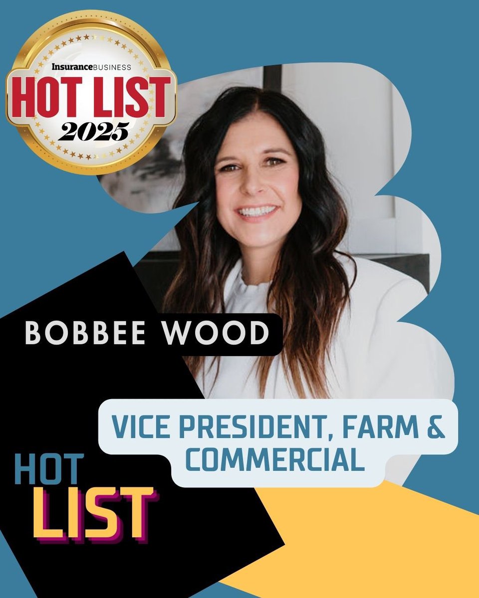 Congratulations to Bobbee Wood for being named to <a href="/InsBizCanada/">InsuranceBusiness</a> Hot List amongst 34 other Insurance Industry Leaders! 

insurancebusinessmag.com/ca/best-insura…

#atlasyork