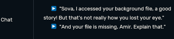 This seems rather out of character for him. Why's he doing this? 
Note how α Sova has already lost his eye and it is Ω Sova who had both eyes up until this point? This is showing us that Cypher was right. Did α Sova hit Ω Sova’s eye to make it match the story he told the VP?