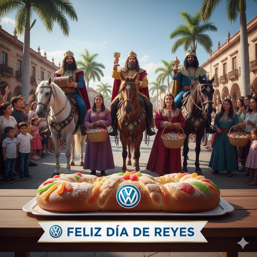 #BuenosDias para todos.  No perdamos nunca la ilusión. Hoy es víspera de Reyes. 🤴 #FelizLunes #diadereyes #FelizDiaDeReyes