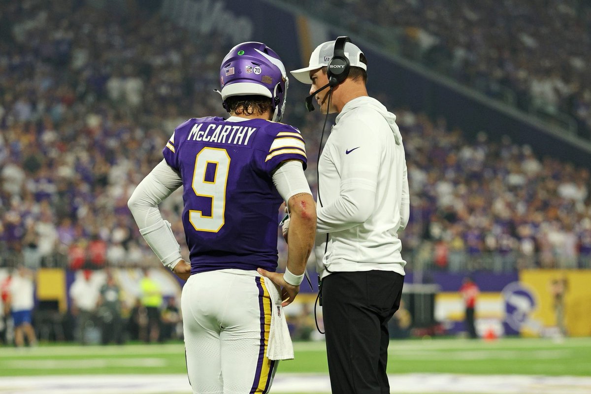 TPPSkol's tweet image. According to multiple team and league sources, @alec_lewis stated that "little is off the table in terms of how aggressive the Vikings will be" in finding a starting QB this offseason 👀

(Via: @TheAthletic)