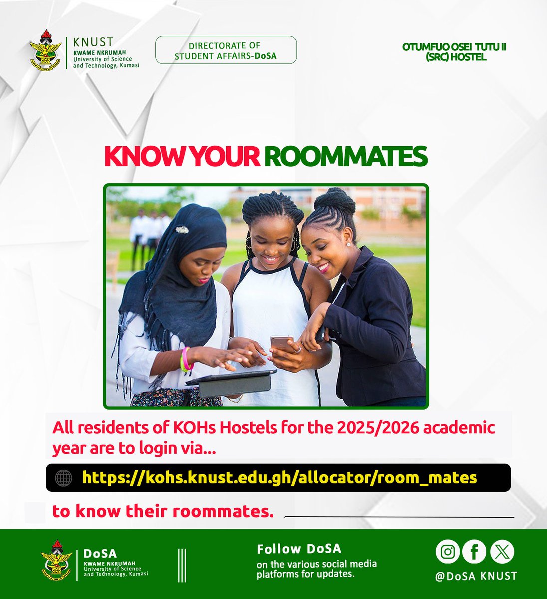 DoSA KNUST tweet media