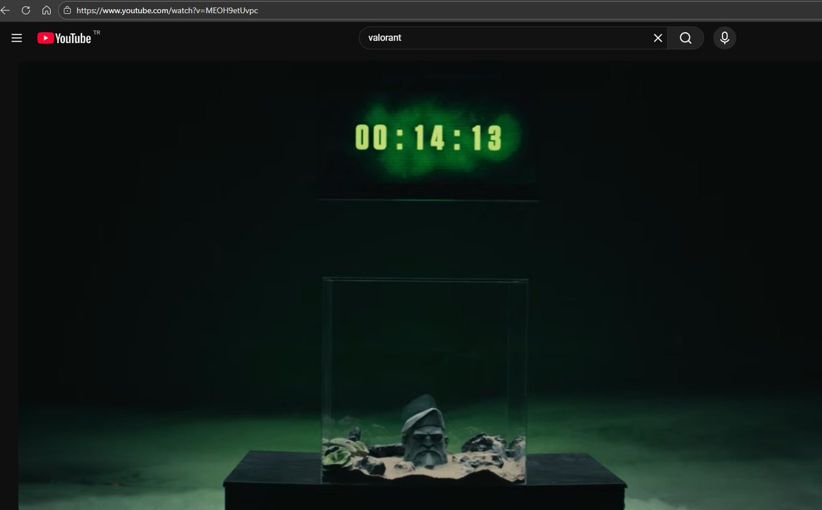 gizem büyüyor :) ) #VALORANT bence map geliyor :)