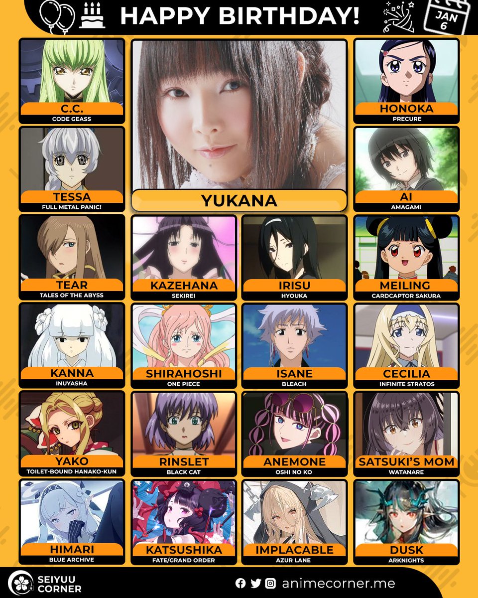 Happy birthday Yukana! 🎉 Let's wish her all the best @from_yukana