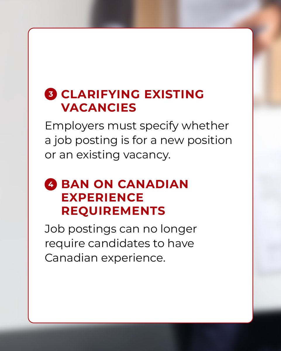 LROstaffing's tweet photo. New year, new rules! 📢 Ontario’s updated job posting requirements are officially in effect, including pay transparency, AI disclosures and vacancy status. We’ve shared the highlights here — for a deeper breakdown of what employers need to know, visit ➡️ https://t.co/R88mMA8GK2 https://t.co/5SkyiBfH1B