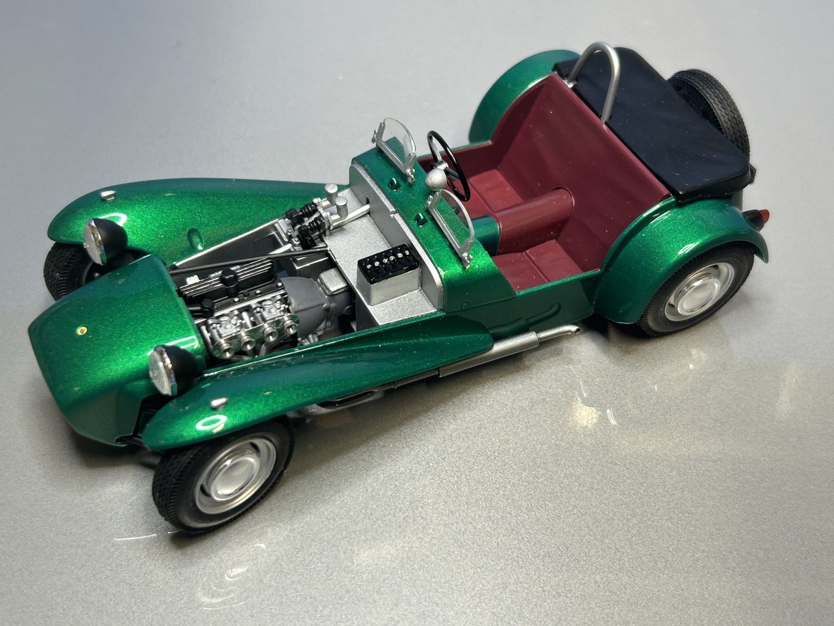 2026年
最初の完成👍
その2
#タミヤ #SUPER7 
シートベルト忘れてる😅