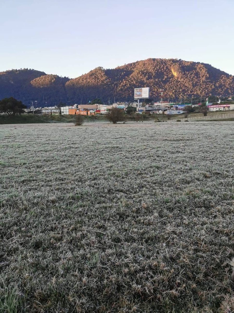 AlertaChiapas's tweet image. 🥶 Así amanece San Cristóbal de las Casas con una nueva helada

Las bajas temperaturas se hicieron sentir desde las primeras horas de este día, con registros bajo cero en distintos puntos de la ciudad. 

#SanCristobalDeLasCasas #Chiapas