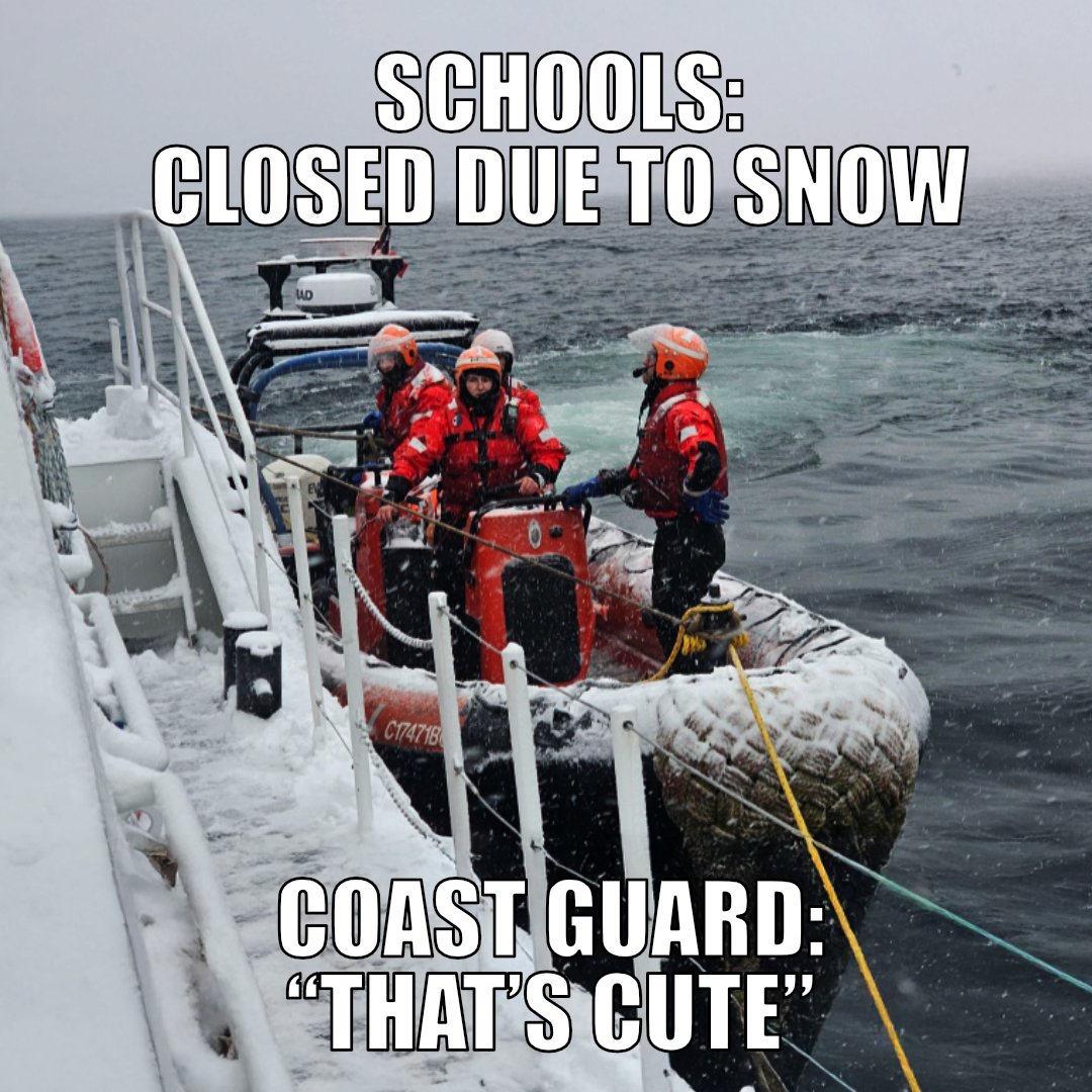 CoastGuardCAN's tweet photo. Winter isn’t slowing us down, it’s our playground.
Your car wouldn’t start?
Our ship started in -43°C. 💪 #WinterFlex https://t.co/1XJG77vg72