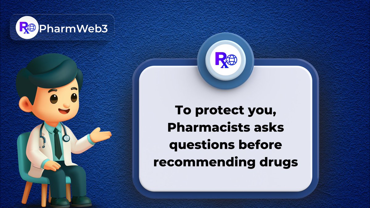 3/4

Wondering why pharmacists ask questions before recommending drugs?

It is not to delay you but to protect you and your health.