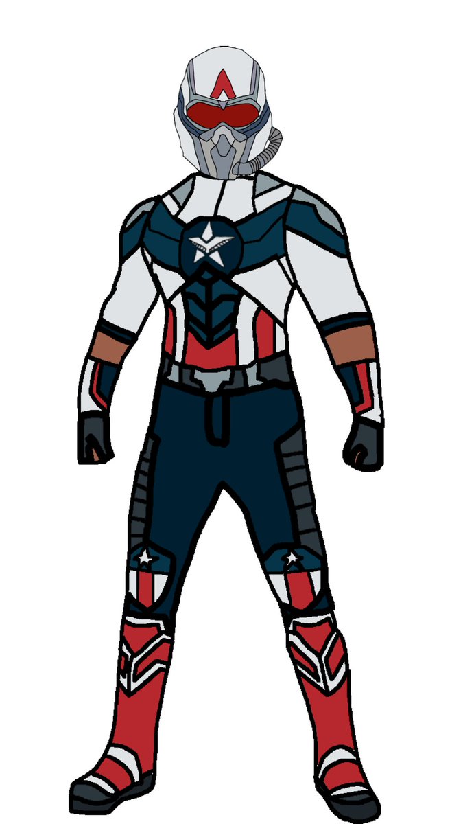 Spidey237's tweet photo. @captaincupkicks I did something similar when i was redesigning Captain America (Sam Wilson), but i think they should have done the concept design for the film. https://t.co/vDRw5jqPU1