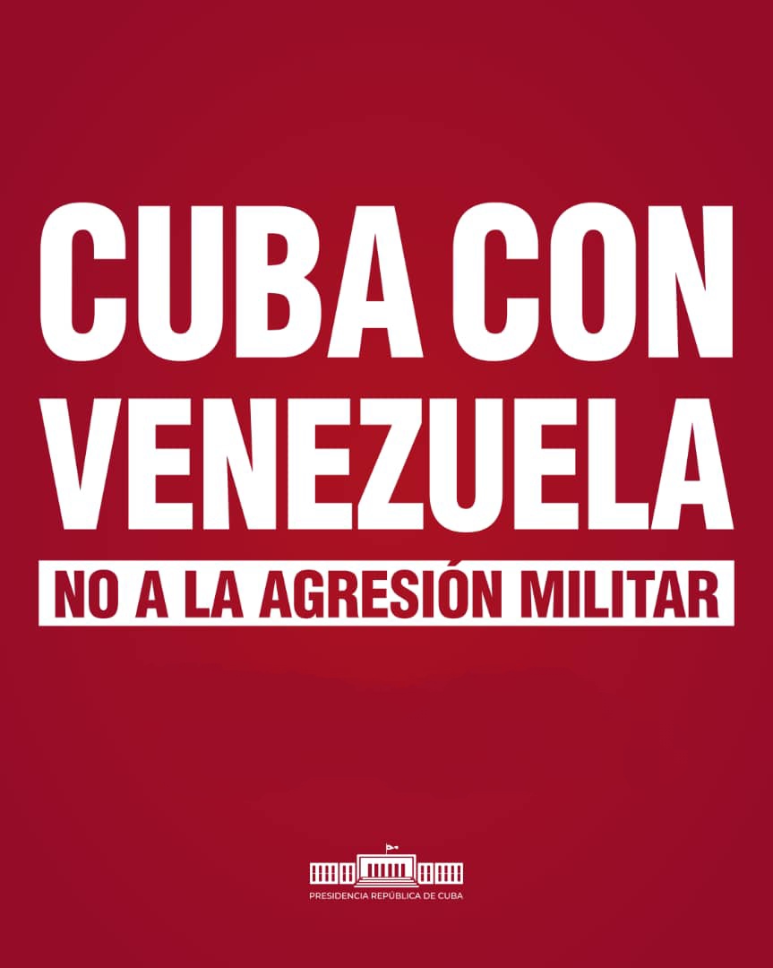 El colectivo de INOTU Banes repudia la agresión al pueblo de Venezuela y el secuestro del presidente Nicolás Maduro #INOTU #INOTUBanes #CubaConVenezuela #CubaPorLaPaz