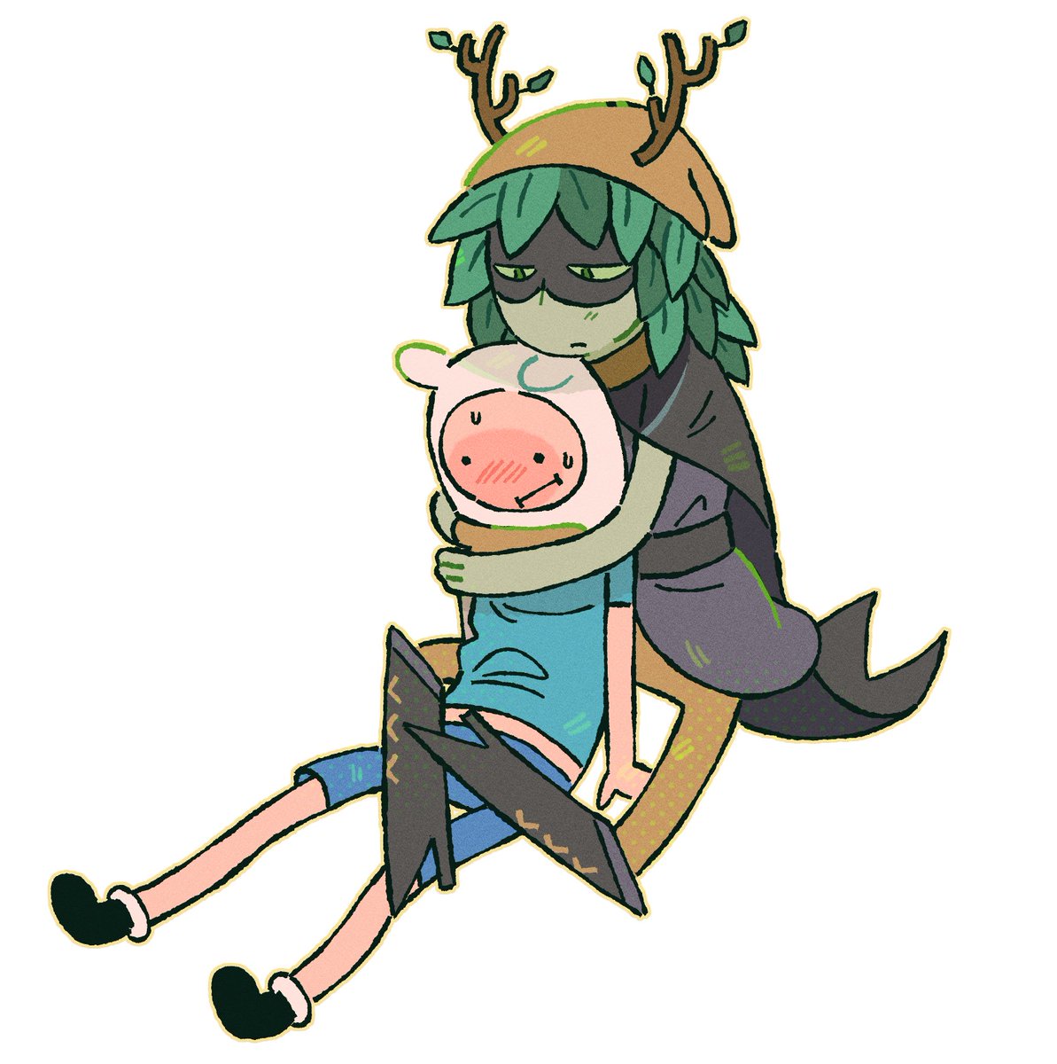 orock_miani's tweet image. #fionnaandcake #finntress #huntresswizard 
헌핀