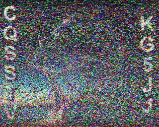 Received on 14.23 Mhz in Southern California grid square DM12mp. #SSTV #AmatuerRadio #HamRadio