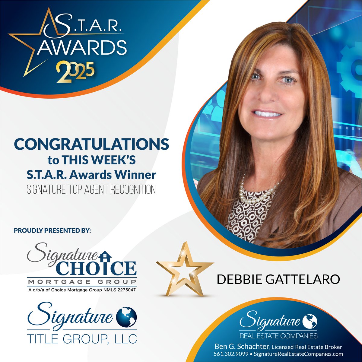 Signature_SREC's tweet photo. Please join in recognizing our amazing agents who have earned the first S.T.A.R. (Signature Top Agent Recognition) Awards of 2026 for their outstanding performance, dedication, and exceptional service to clients and colleagues.

#TeamSignature #SignatureSOLDIT https://t.co/Ty1scHvRQa
